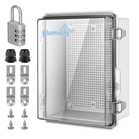 electric work box hinged opening|Blumway Waterproof Electrical Junction Box .